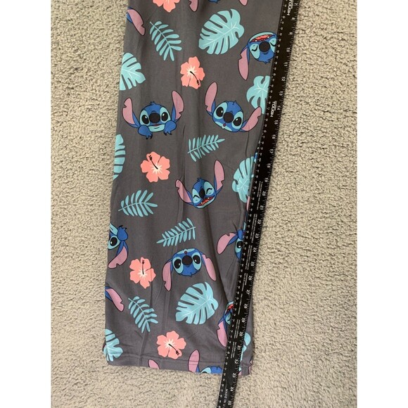 Disney Stitch Men's Gray Graphic Print All-Over Lounge Sleepwear PJ Pants 2XL - Picture 4 of 9